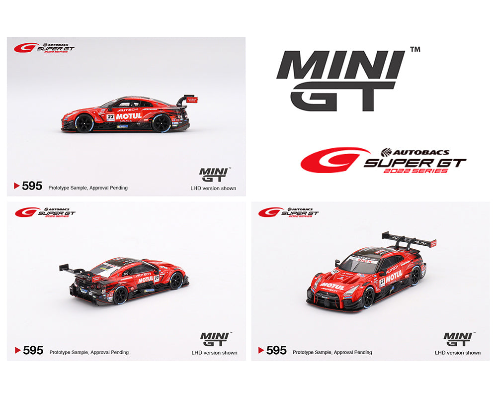 Mini GT 1:64 Japan Exclusive Super GT Nissan GT-R Nismo GT500 #23 “MOT