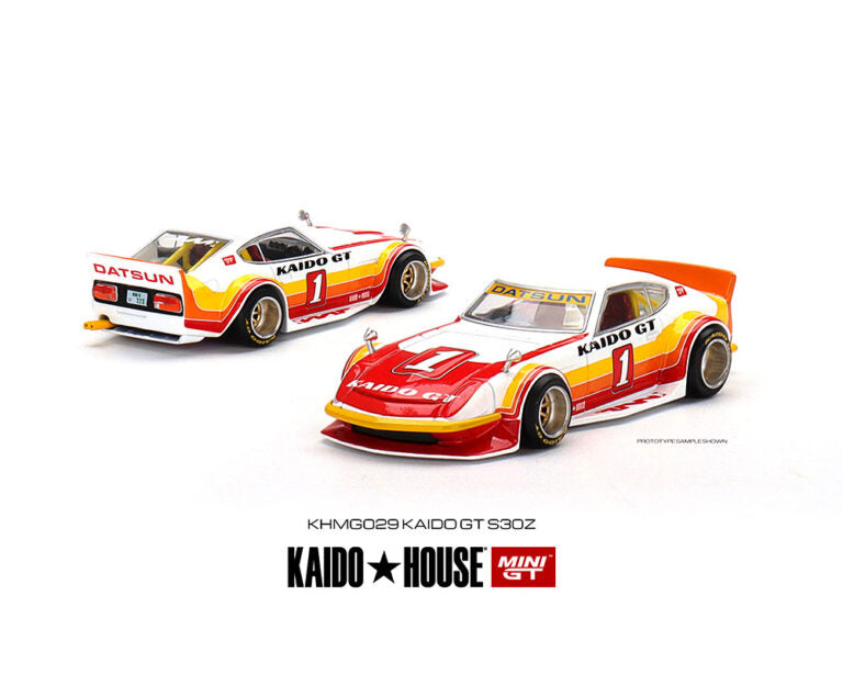 Kaido House x Mini GT 1:64 Datsun KAIDO Fairlady Z Kaido GT V1 Red