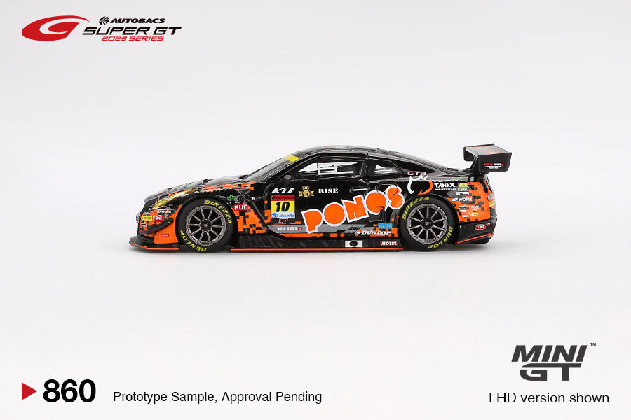 (Preorder) Mini GT 1:64 Nissan GT-R NISMO GT3 #10 "PONOS GAINER GT-R" GAINER 2023 SUPER GT SERIES  / SUPER GT