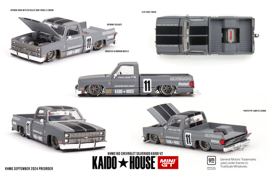 (Preorder) Kaido House x Mini GT 1:64 Chevrolet Silverado KAIDO V2