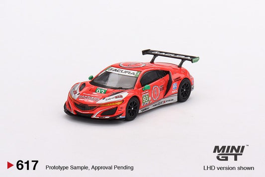 Mini GT Acura NSX GT3 EVO22 #93 WTR Racers Edge Motorsports  IMSA 2023 Daytona 24Hr.