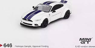 Mini GT 1:64 Ford Mustang GT LB-WORKS White