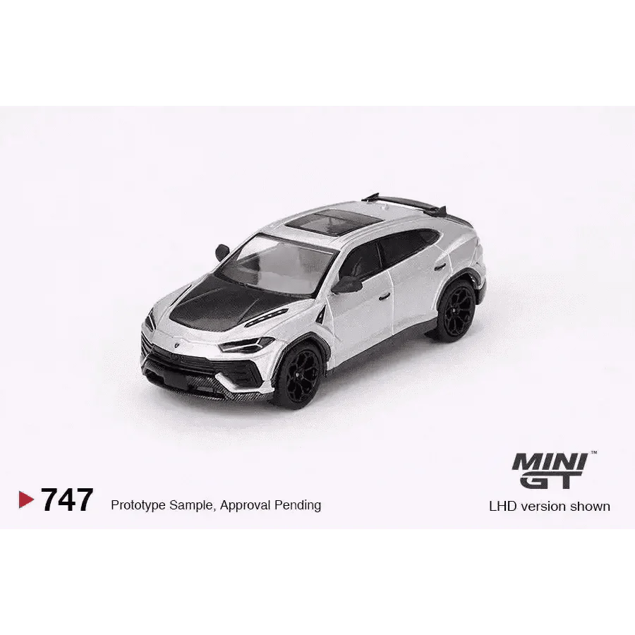 Mini GT 1:64 Lamborghini Urus Performante Grigio Nimbus