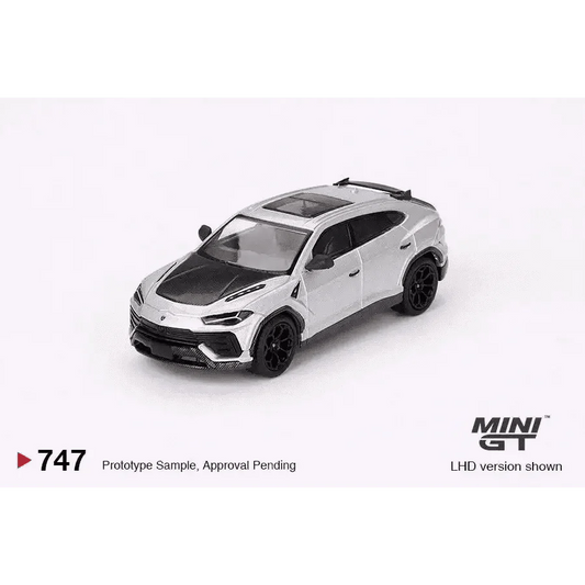 Mini GT 1:64 Lamborghini Urus Performante Grigio Nimbus