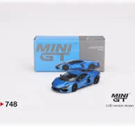 Mini GT 1:64 Lamborghini Revuelto Blu Eleos