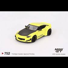 Mini GT 1:64 Nissan Fairlady Z Pandem Ikazuchi Yellow