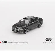 Mini GT 1:64 BMW i7 xDrive60 Dravit Grey