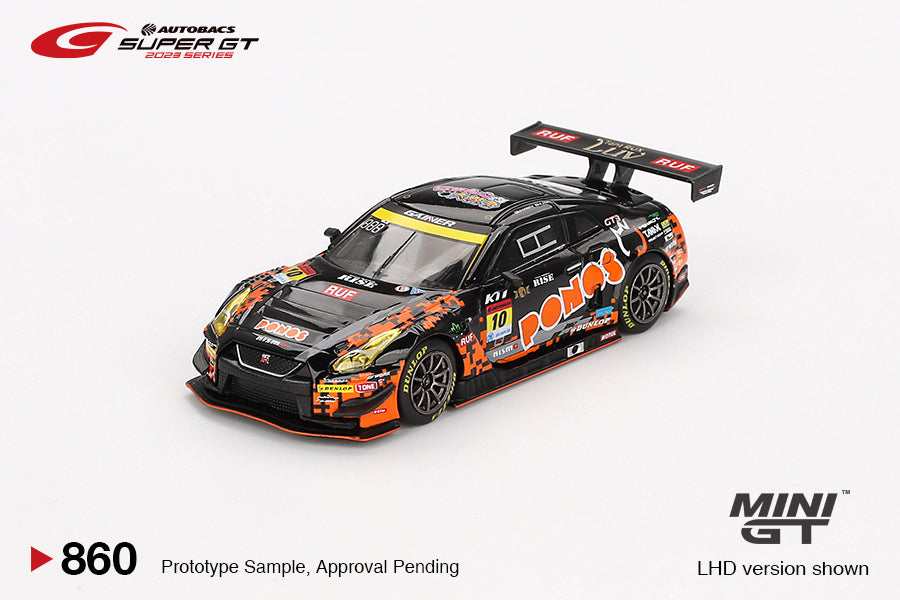 (Preorder) Mini GT 1:64 Nissan GT-R NISMO GT3 #10 "PONOS GAINER GT-R" GAINER 2023 SUPER GT SERIES  / SUPER GT