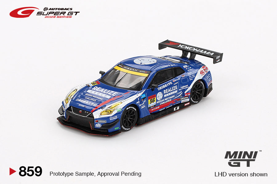 (Preorder) Mini GT 1:64 Nissan GT-R NISMO GT3 #56 "REALIZE NISSAN MECHANIC CHALLENGE GT-R" KONDO RACING 2023 SUPER GT SERIES  / SUPER GT