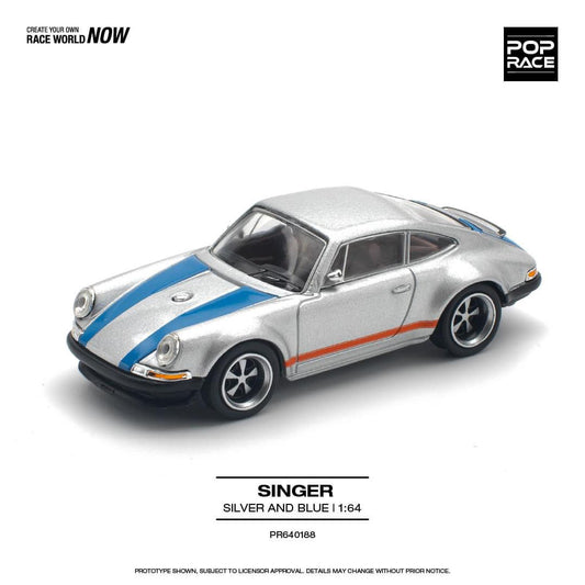 (Preorder) Pop Race 1:64 Singer/Blue