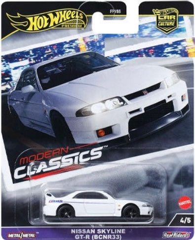 Hot Wheels 1:64 Car Culture 2024 Modern Classics Nissan Skyline GT-R (BCNR33)