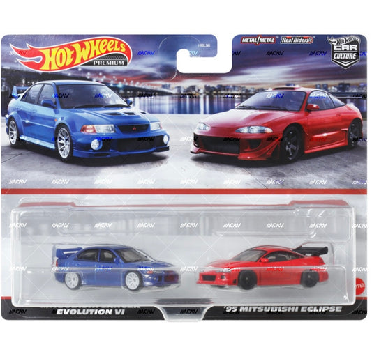 Hot Wheels Mitsubishi Twin Pack