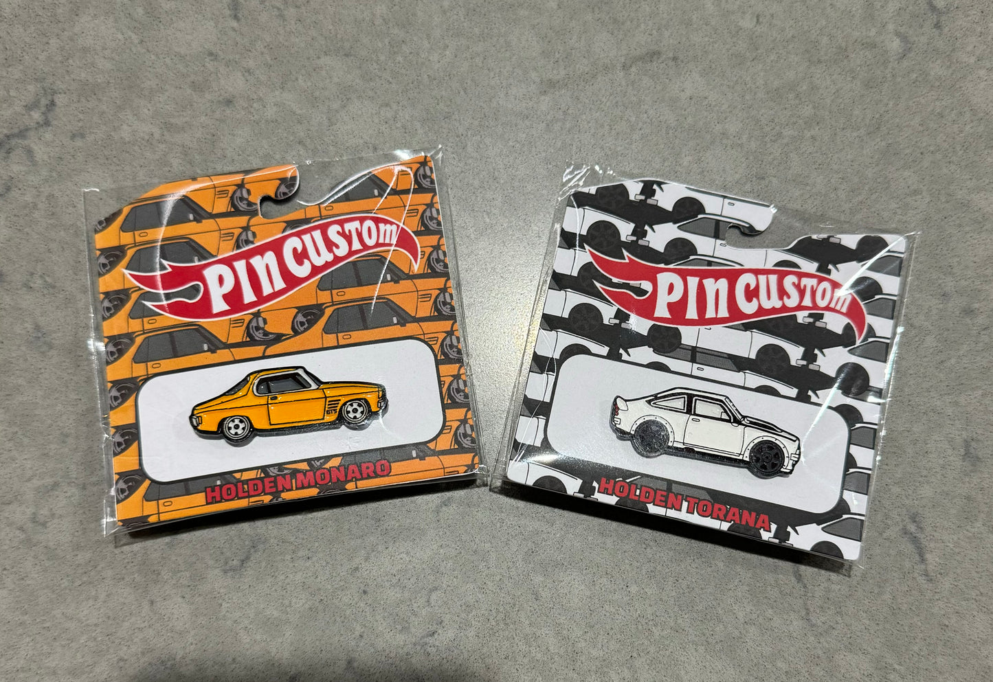 Custom Pins Monaro & Torana