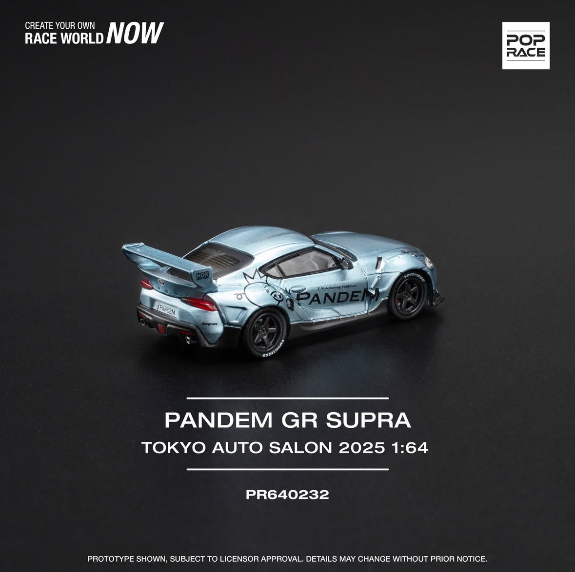 Pop Race 1:64 Pandem GR Supra Tokyo Auto Salon 2025