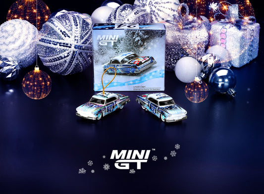 (Preorder) Mini GT 1:64 Lincoln Capri Christmas Hot Rod by Tim Sadchikov 2024 Christmas Edition Limited 9999 pieces