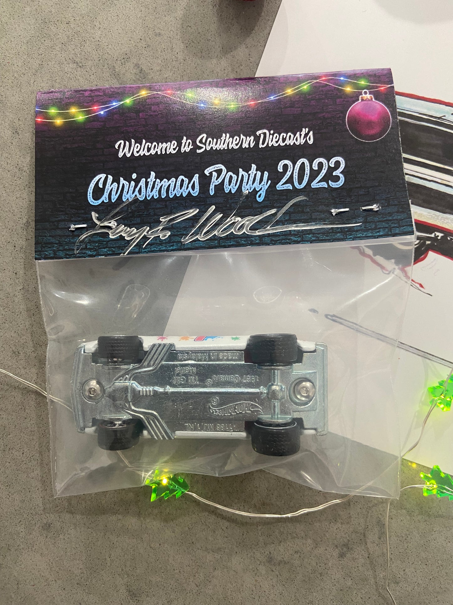 Southern Diecast Christmas Party (E-Sheet & Car)