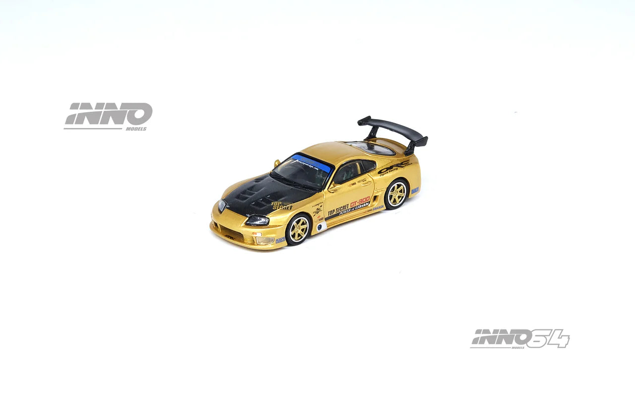 (Preorder) INNO64 1:64 Toyota Supra (A80) TOP SECRET GT300