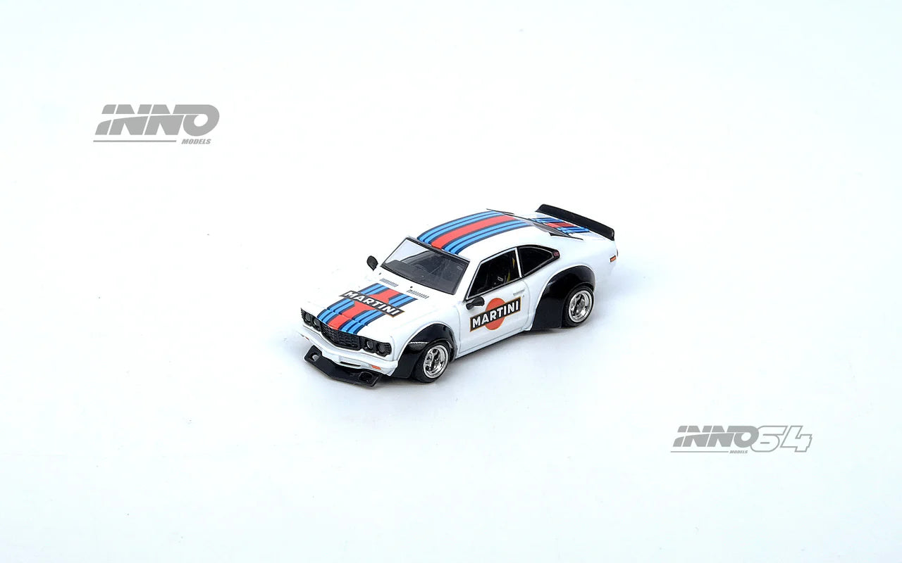 (Preorder) INNO64 1:64 Mazda Savanna RX3 "MARTINI RACING" Livery