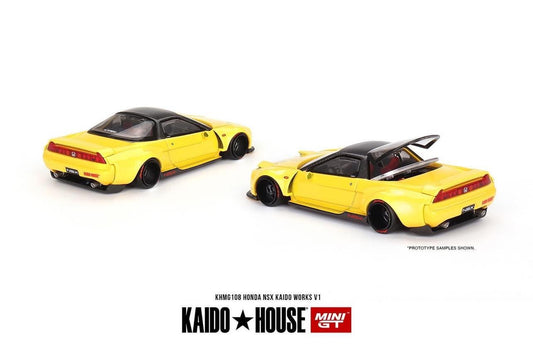 Kaido House x Mini GT 1:64 Honda NSX Yellow