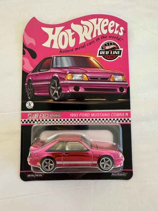 Hot Wheels RLC 1993 Ford Mustang Cobra R