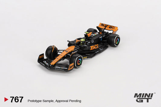 (Preorder) Mini GT 1:64 McLaren MCL60 #4 Lando Norris 2023 F1 2023 Japanese GP 2nd Place