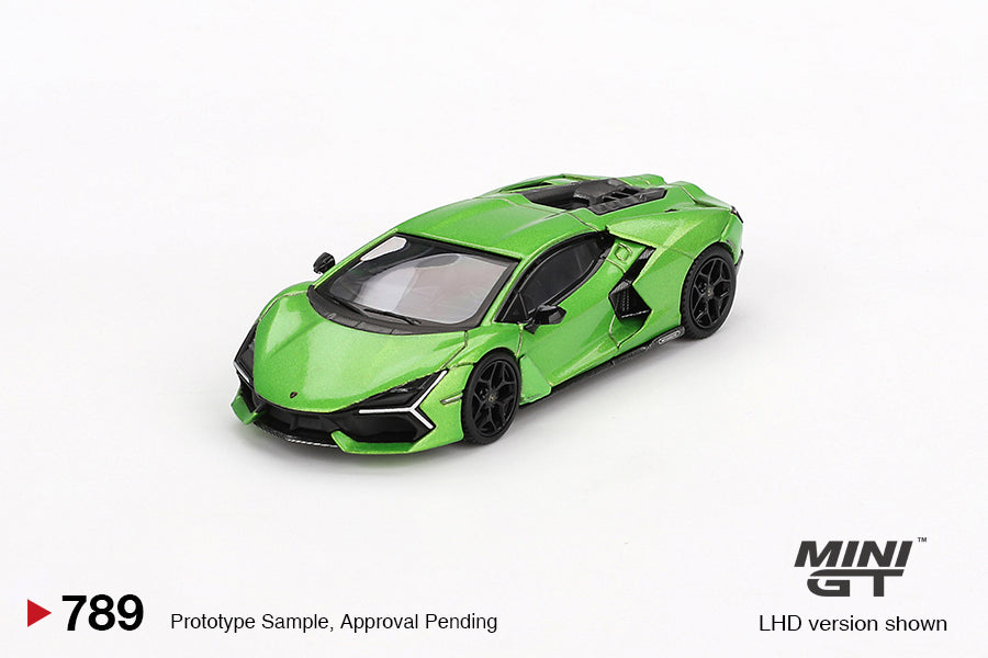 (Preorder) Mini GT 1:64 Lamborghini Revuelto Verde Selvans