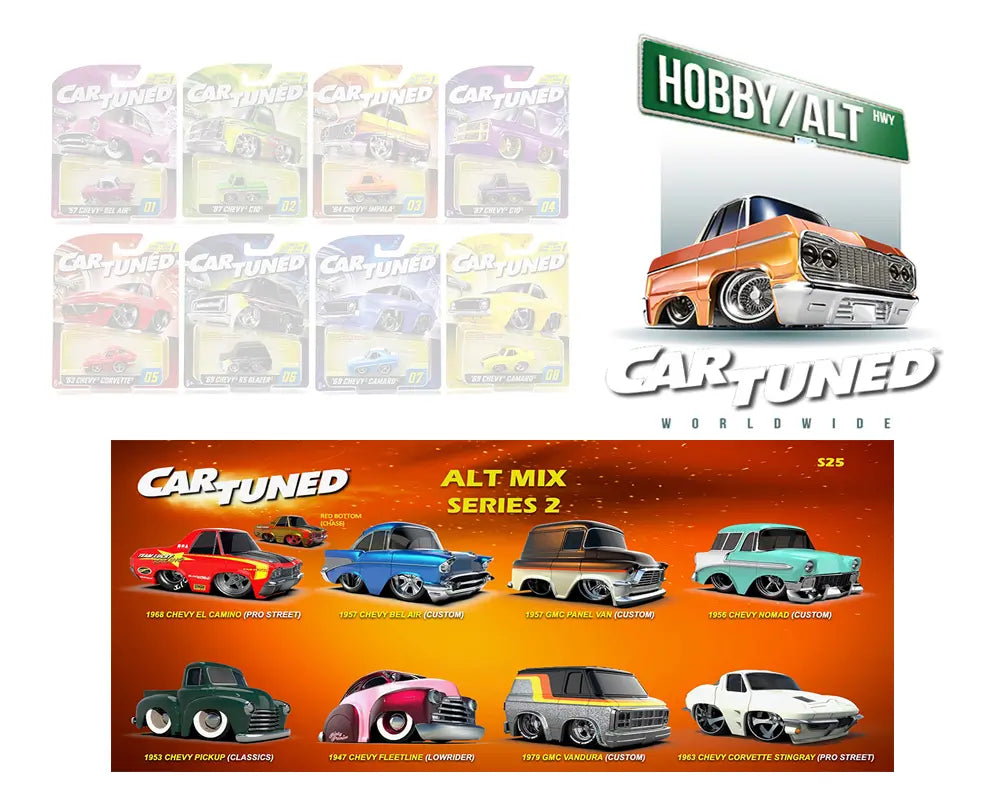 (Preorder) CarTuned 1:64 Series 2 Hobby Alternet Assortment 2024