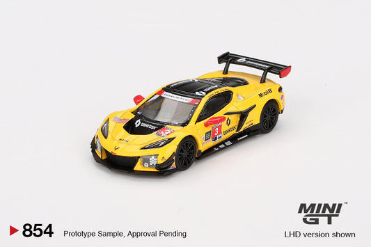 (Preorder) Mini GT 1:64 Chevrolet Corvette Z06 GT3.R #3 Corvette Racing by Pratt Miller Motorsports 2024 IMSA Daytona 24 Hrs