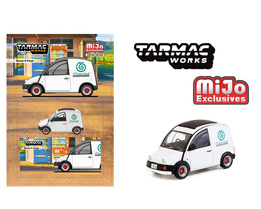 (Preorder) Tarmac Works 1:64 Nissan S-Cargo White – Global64