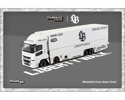 (Preorder) Tarmac Works 1:64 Mitsubishi Fuso Super Great LB-TRUCKS – Truck64