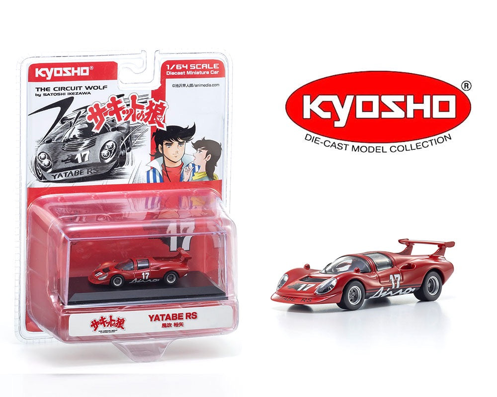 (Preorder) Kyosho 1:64 Circuit Wolf YATABE RS – Red – Limited Edition