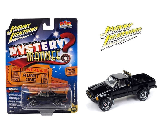 Johnny Lightning 1:64 Mystery Matinee 1985 Toyota SR5 Pickup – Black