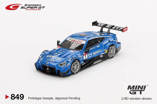 (PRE-ORDER) MINI GT 1:64 Nissan Z GT500 #1 "MARELLI IMPUL Z" Team Impul 2023 SUPER GT SERIES