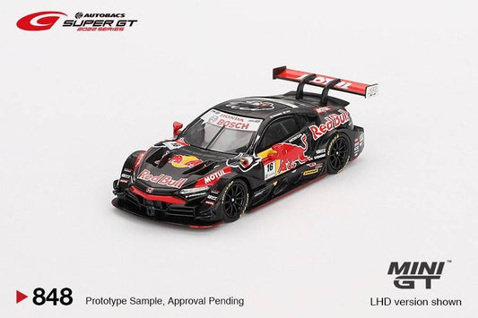 (PRE-ORDER) MINI GT 1:64 Honda NSX-GT "Type S" GT500 #16 "Red Bull Motul Mugen NSX-GT"TEAM Red Bull MUGEN 2022 SUPER GT SERIES