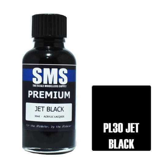 Premium JET BLACK 30ml PL30