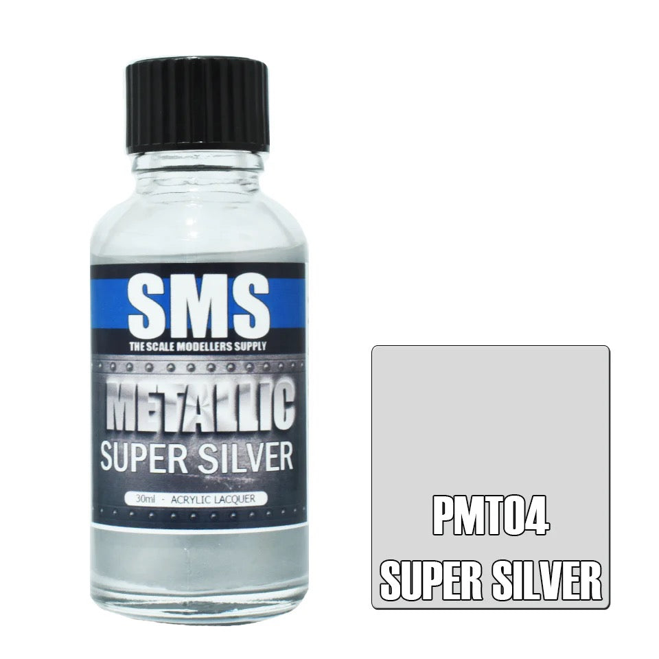 Metallic SUPER SILVER 30ml PMT04