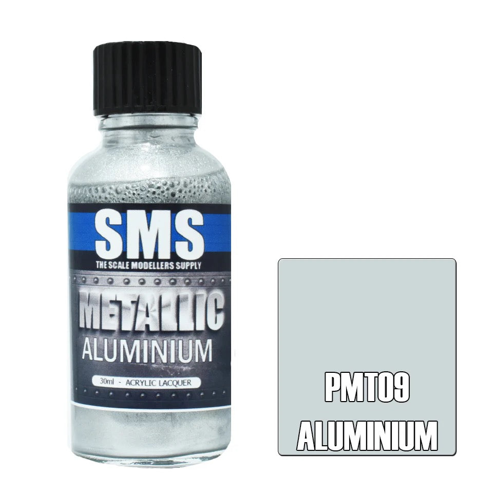 Metallic ALUMINIUM 30ml PMT09