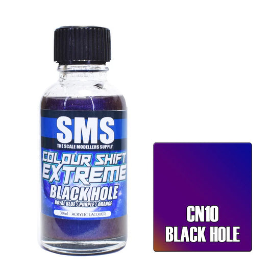 Colour Shift Extreme BLACK HOLE (ROYAL BLUE/PURPLE/ORANGE) 30ml CN10