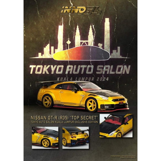 INNO64 Nissan Skyline GT-R (R35) V-Spec Tokyo Auto Salon 2024 Kuala Lumpur Exclusive Edition