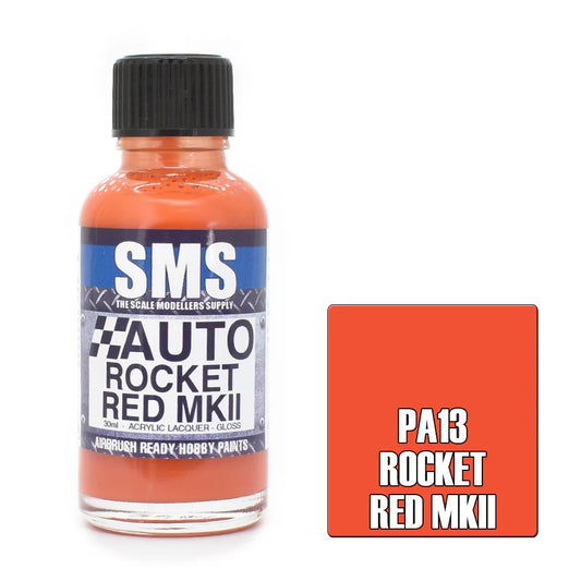 Auto Colour ROCKET RED MKII 30ml (70's HOLDEN ENGINE) PA13