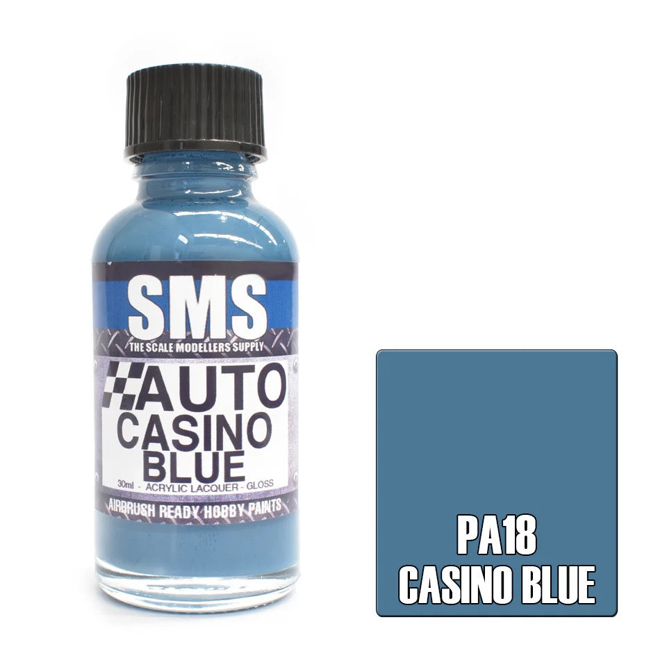 Auto Colour CASINO BLUE 30ml PA18