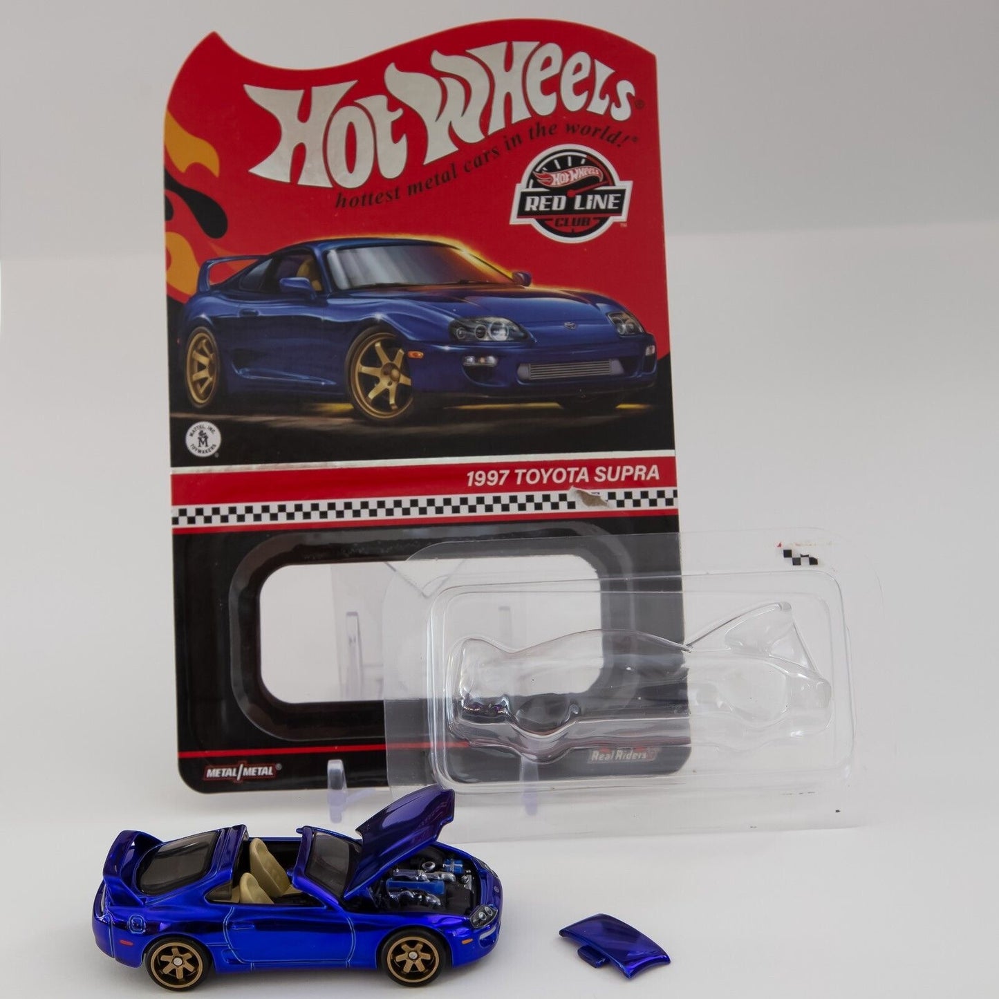 Hot Wheels RLC 1997 Toyota Supra Spectraflame Blue