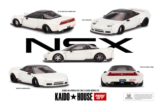 (Preorder) Kaido House x Mini GT 1:64 Honda NSX (NA1) Kaido WORKS V2