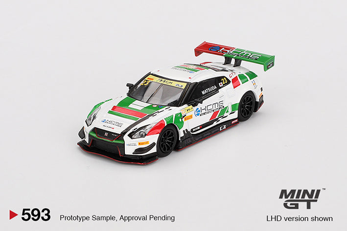 Mini GT 1:64 Nissan GT-R NISMO GT3 #23 KCMG 2018 FIA GT World Cup Macau