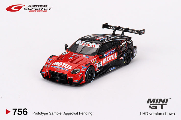 Mini GT 1:64 Nissan Z GT500 #23 "MOTUL AUTECH Z" NISMO 2023 SUPER GT SERIES