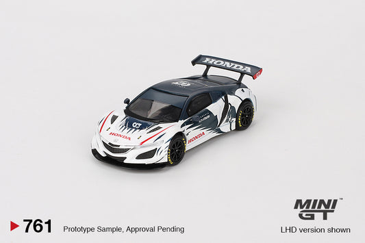 (Preorder) Mini GT Honda NSX GT3 EVO AlphaTauri Yuki Tsunoda 2023 Red Bull Formula Nurburgring