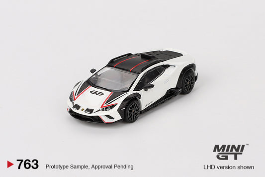 (Preorder) Mini GT Lamborghini Huracán Sterrato Bianco Asopo