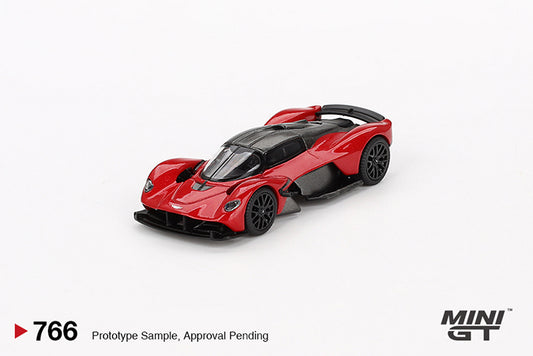 (Preorder) Mini GT Aston Martin Valkyrie Hyper Red