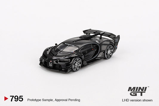 Mini GT 1:64 Bugatti Vision Gran Turismo Black