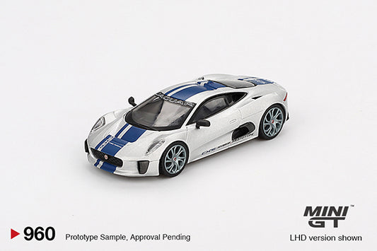 (Preorder) Mini GT 1:64 Jaguar C-X75 Silver